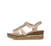 Rieker 63778-31 Womens Sandals - Pink - UK 7.5