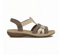Rieker 65918-64 Slingback Sandals in Light Brown - UK 8 - Light Brown