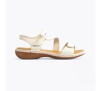 Rieker 659C7 Womens Breathable Casual Touch Fasten -White