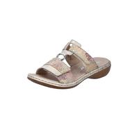 Rieker 659X6 Ladies Multi Hook & Loop Sandals Multi