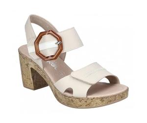 Rieker 66876-60 Womens Sandals Beige