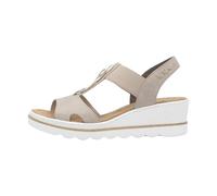 Women's Rieker 67498-62 Womens Sandals Beige - Cream - Size: 6