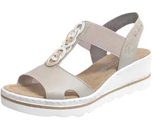 Rieker 67498-62 Womens Sandals Beige