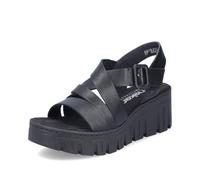 Rieker 68063 Chunky Wedge 4 Black