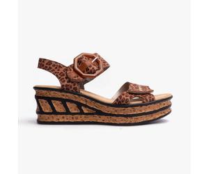 Rieker 68176-90 Womens Sandals - Brown - UK 8 / EU 42