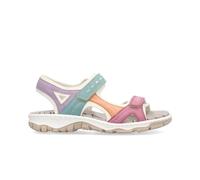 Rieker 68866-92 Multi Coloured Women's Rip Tape Sandals