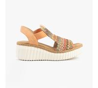 Rieker Women's 69172 Sandal, Multicoloured, 6.5 UK