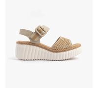Women's Rieker 69176-62 Women's Sandal Ginger - Tan - Size: 6