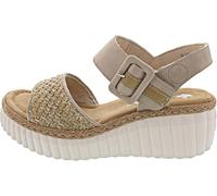 Women's Rieker 69176-62 Women's Sandal Ginger - Tan - Size: 4