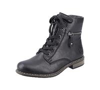 Rieker 71208 Women’s Fashion Boot, Black, 3 UK