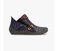 Rieker Women's 72581 Short Boots, Blue, 41 EU, blue, 7.5 UK