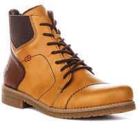 Rieker 73522 Womens Comfort Casual Lace-Up -Yellow