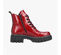 Rieker Women's 74020 Biker Boat, Red 33, 5 UK