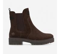Rieker 75860 Womens Ankle Boots Mocha/nougat - Brown Leather - Size 6.5 Wide Fit (UK Shoe)