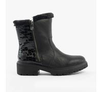 Women's Rieker 76061-00 Womens Boots Black - Size: 7.5