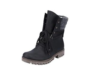 Rieker 78531, Women’s Ankle Boots, Black (Schwarz/Anthrazit 00), 6.5 UK (40 EU)
