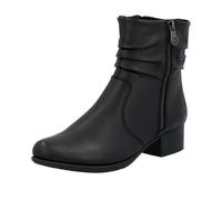Rieker 78656 Womens Comfort Casual Zip Boots-Black