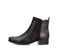 Rieker 78658 Women's Ankle Boots leather with low heel (Black, UK Footwear Size System, Adult, Women, Numeric, Medium, 6)