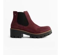 Rieker 79265-30 Womens Boots Red Leather - Size UK 7.5