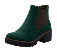 Rieker 79265-55 Green Suede Womens Chelsea Boots