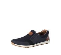 Rieker Men's Frühjahr/Sommer 8869 Loafers, Blue (Pazifik/Navy/Amaretto 14), 8 UK