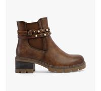 Rieker 92064 Womens Synthetic Leather Zip Up Warm Lining Ankle Boots