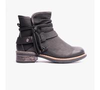 Rieker 94689 Womens Warm Lining Casual Zip Boots-Black