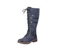Rieker 94732 knee high waterproof Tex boots (Navy, numeric_4)