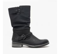 Rieker 98860-00 Womens Calf Length Boots Black - Size UK 4