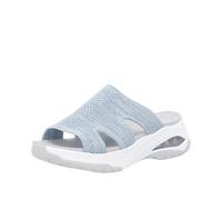 Rieker Women's W3150 Slides, Blue, 4 UK