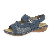 Rieker Aleria Womens Sandals 5 UK Jeans Combi