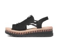 Rieker Antistress Womens Black Sandal - Size 6 - Black