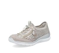Rieker L32P6-90 Ladies Metallic Elasticated Shoes Size: EU 37 / UK 4, Colour: Metallic