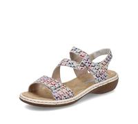 Rieker Antistress Womens Multi Leather Sandal - Size 5 - Multicolour