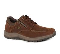 Rieker Mens Tex Wide Fitting Casual Shoes 03601-22 - Brown Suede Leather - UK Size 7.5 - EU Size 41 - US Size 8.5