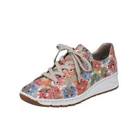 Rieker Autumn Womens Trainers 6 UK Ginger Multi