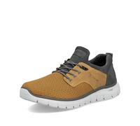 Rieker B6652 Men's Slip-On Trainers, Yellow Combi 68, 10.5 UK
