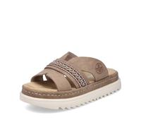 Rieker Beige Elasticated Sandals for Ladies | Rieker 61589-62 Colour: Beige, Size: EU 37 / UK 4