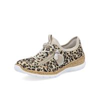 Rieker Beige Elasticated Shoes for Ladies | Rieker Colour: Multi, Size: EU 39 / UK 6 Beige 39