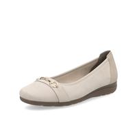 Women's Rieker L9360-60 Womens Shoes Beige - Cream - Size: 6.5