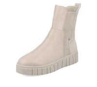 Rieker Beige Zip Boots for Ladies | Rieker W1062-62 Size: EU 41 / UK 7.5, Colour: Beige