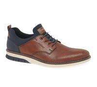 Rieker Men Lace-Up Shoes 14450, Men´s Business Shoes,Removable Insole,Low Shoe,lace-up,Classic,Elegant,Brown (Braun / 22),40 EU / 6.5 UK