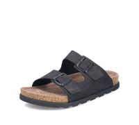 Rieker Black Buckle Sandals for Men | Rieker 21190-00 Colour: Black, Size: EU 44 / UK 9.5