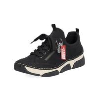 Rieker Black Elasticated Shoes for Ladies | Rieker 45973-00 Colour: Black, Size: EU 42 / UK 8