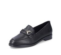 Rieker Women's 46262 Loafer, Black, 6.5 UK