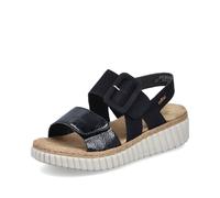 Women's Rieker 69260-00 Women's Sandal Black - Size: 6