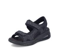 Rieker Women's 67666 Trekking Sandals, Black, 6 UK