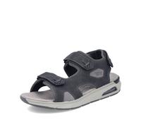 Rieker Black Hook & Loop Sandals for Men | Rieker Colour: Black, Size: EU 42 / UK 8 Black 42