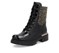 Rieker Black Rieker Zip Boots for Ladies | Colour: Black