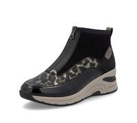 Rieker Black Rieker Zip Boots for Ladies | Colour: Black Black 36